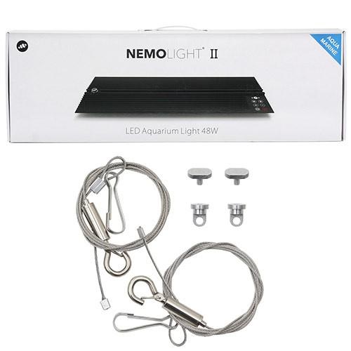 マーフィード ｎｅｍｏ ｌｉｇｈｔ ２ アクアマリン ４８ｗ 海水用 吊り下げワイヤーセット ４５