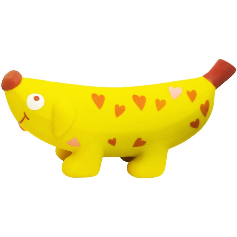 プラッツ 新しい バナナドッグ ハート 犬用おもちゃ805円 激安セール