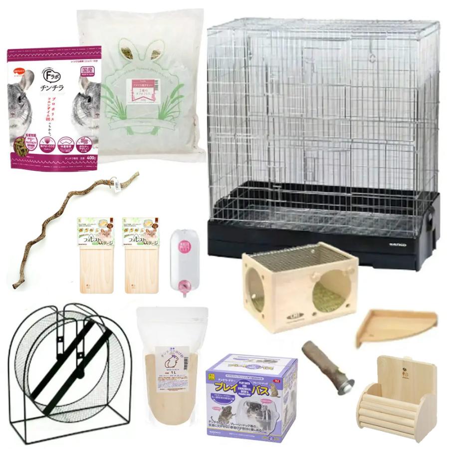 チンチラ飼育セット 新品あり