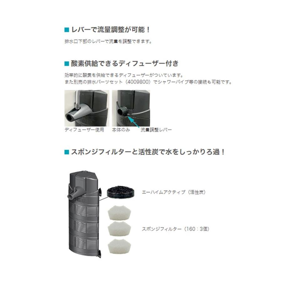 売り出し エーハイム アクア １６０ 水中フィルター ディフューザー付き ６０ｃｍ水槽以下用 水流調整可能4 119円 Aynaelda Com