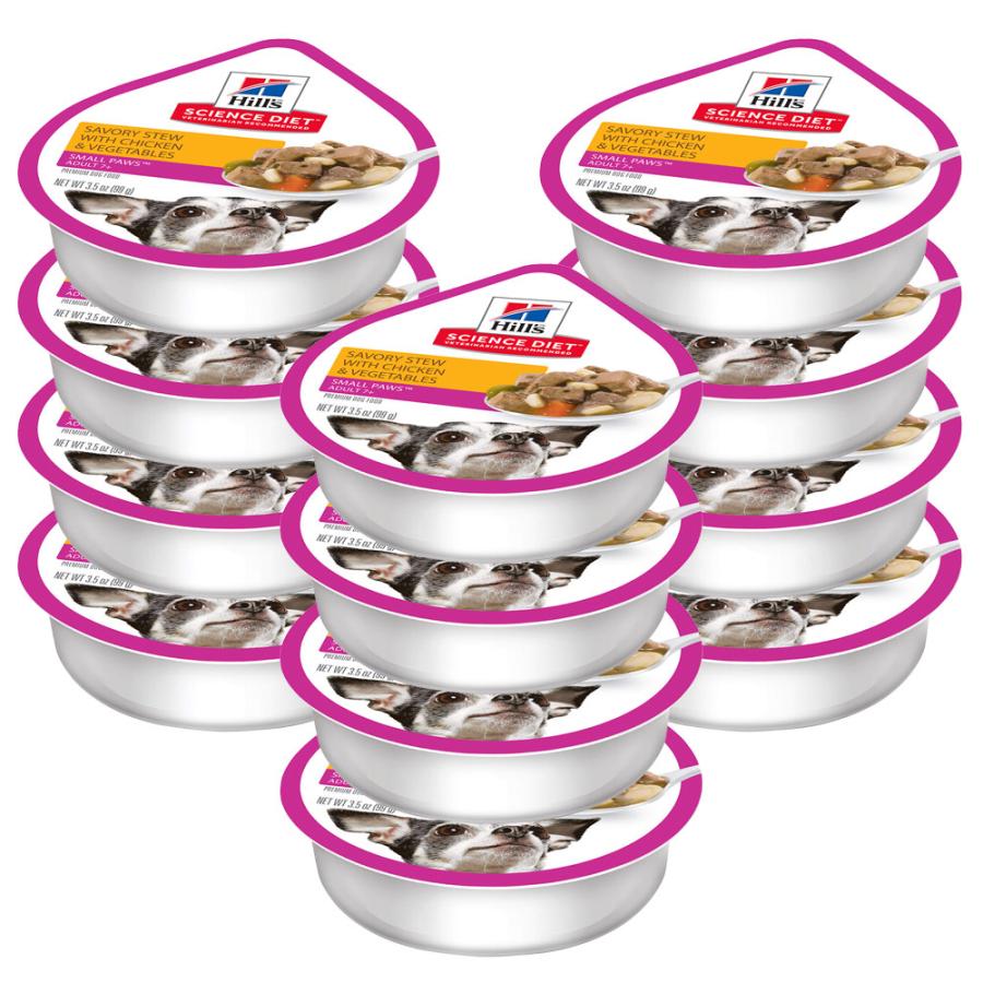 季節のおすすめ商品 ドッグフード サイエンスダイエット トレイ シニア ７歳以上 高齢犬用 小型犬用 チキンと野菜レシピ ９９ｇ １２個 ヒルズ Discoversvg Com