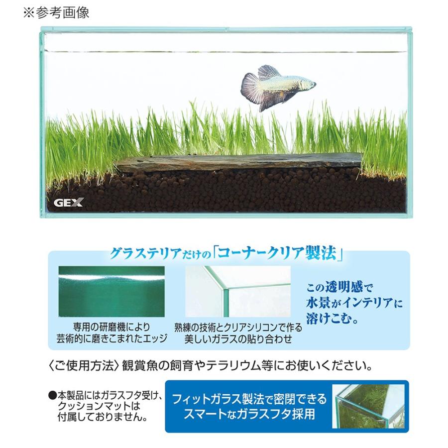 グラステリア GEX ガラス水槽 グラステリア フィット 200LOW