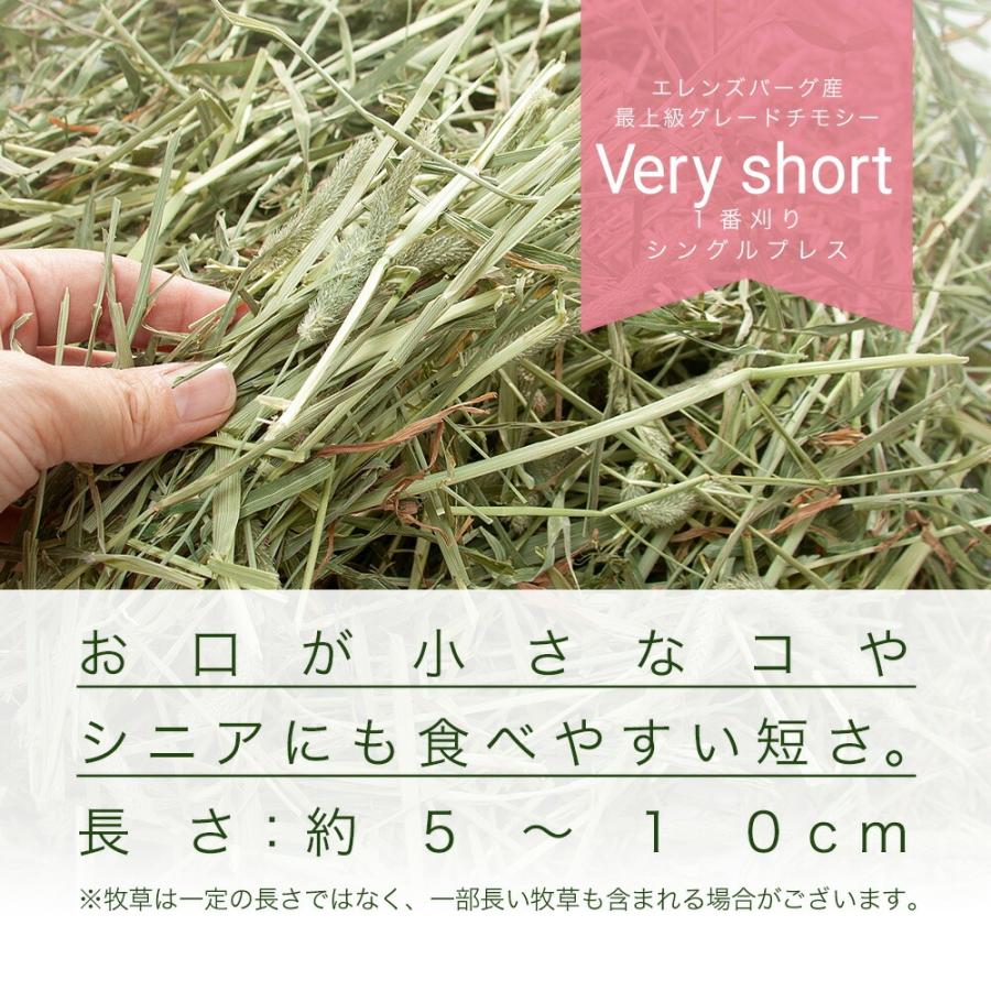 送料無料　令和７年産　スーパープレミアムホースチモシー　ベリーショート　チャック　６００ｇ×６袋（３．６ｋｇ）　お一人様１点限り　うさぎ　小動物　牧草 | Leaf Corp | 01