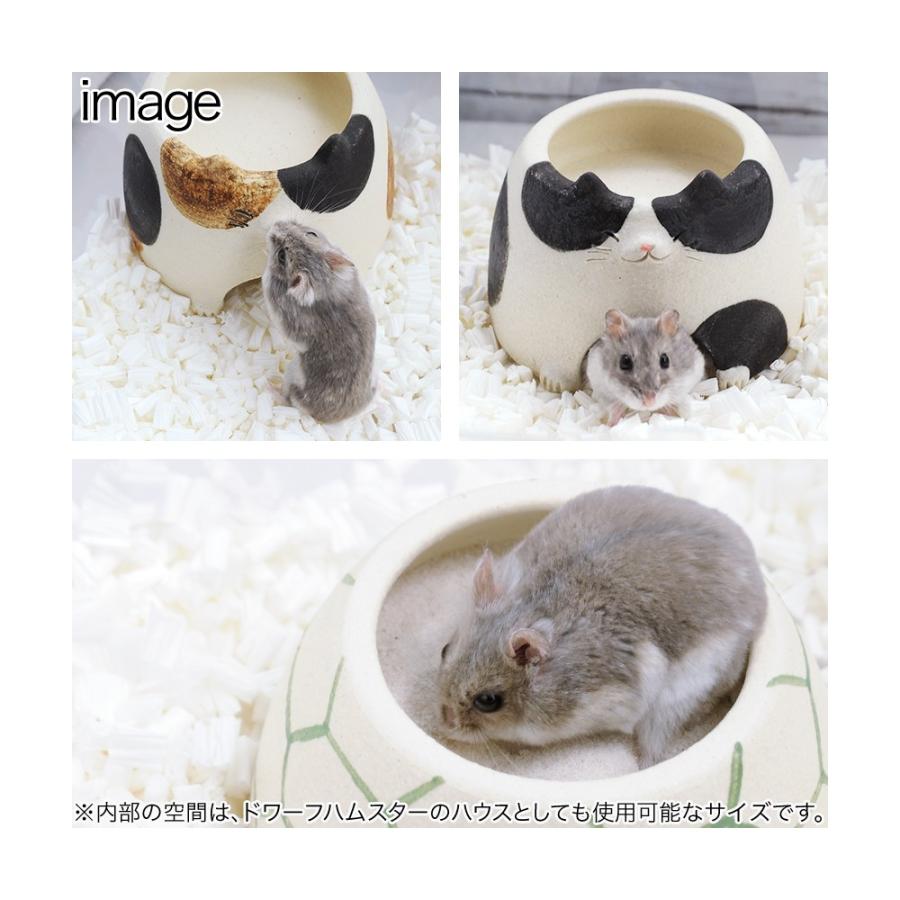 Leaf Corp シェルター ウェットシェルター ハチワレ M 信楽焼 爬虫類