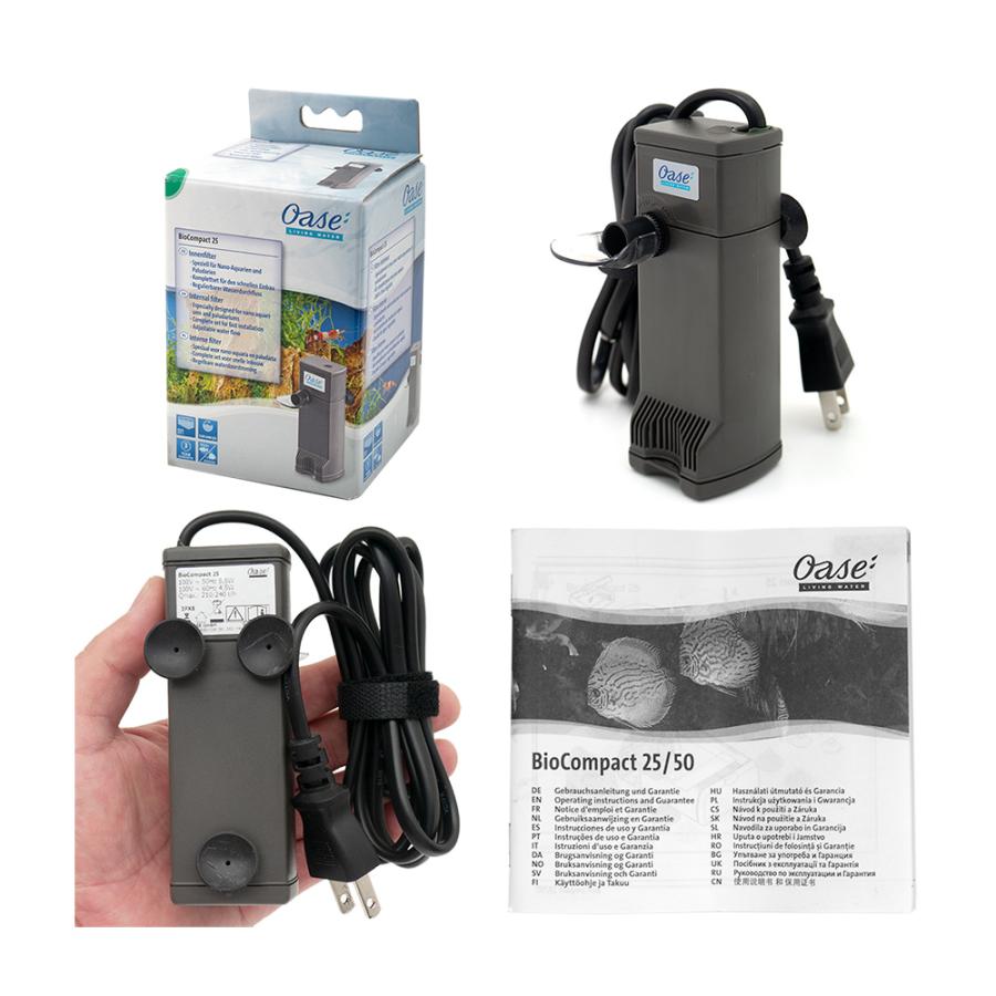 Oase バイオ コンパクト25 水中フィルター 小型水槽用 アクア