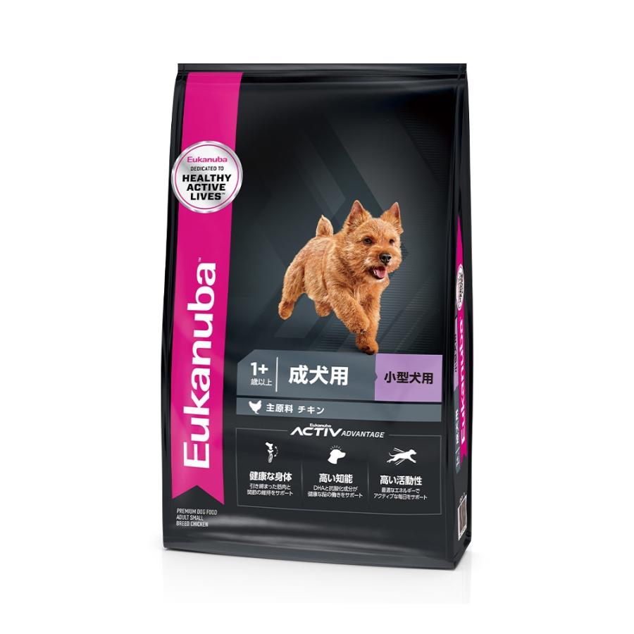【送料無料】ユーカヌバ　スモール　アダルト　８００ｇ　成犬用　小型犬用　１歳以上　Ｅｕｋａｎｕｂａ　ジップ付 | ユーカヌバ