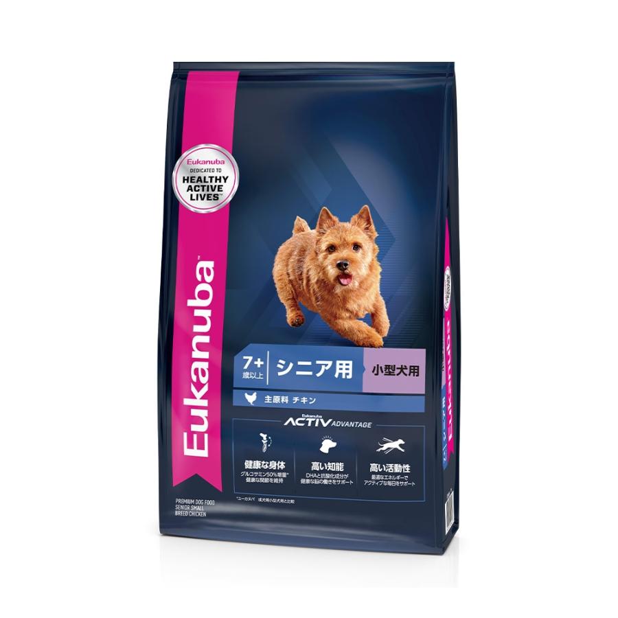 【送料無料】ユーカヌバ　スモール　シニア　８００ｇ　シニア用　小型犬種用　７歳以上　Ｅｕｋａｎｕｂａ　ジップ付 | ユーカヌバ