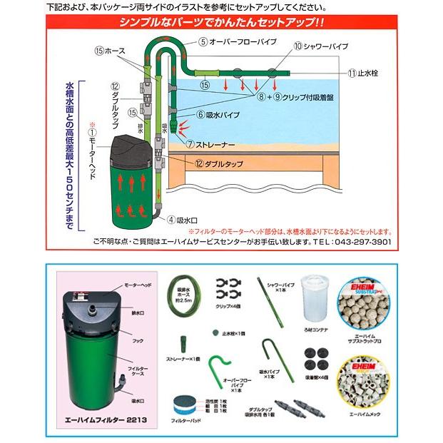 チャーム（charm） 60cm水槽セット 本格派アクアリウム用品3点