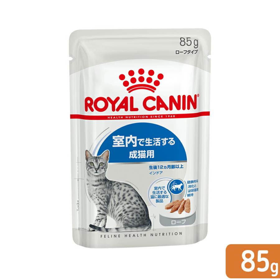  CANIN 室内猫用 ウエットフード 85g×46 ロイヤルカナン（ROYAL CANIN） 猫 FHN−WET 室内で生活する成猫