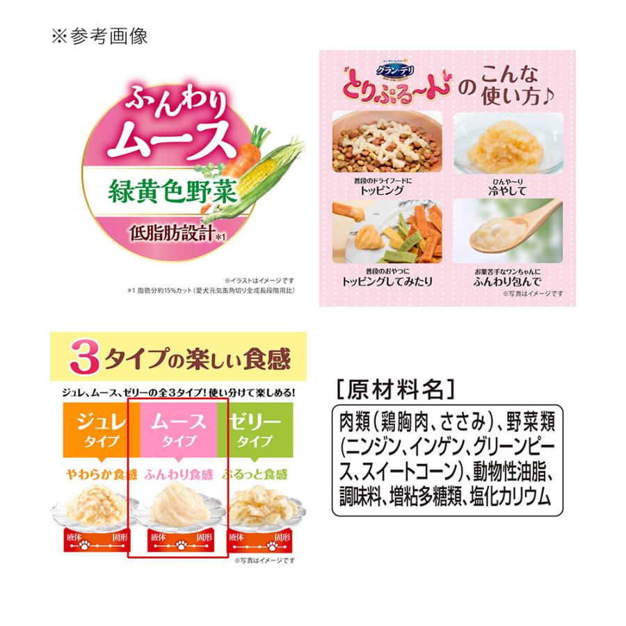 グラン デリ とりぷる ん ムース 緑黄色野菜 １１ｇ ６本 チャーム Charm Paypayモール店 通販 Paypayモール