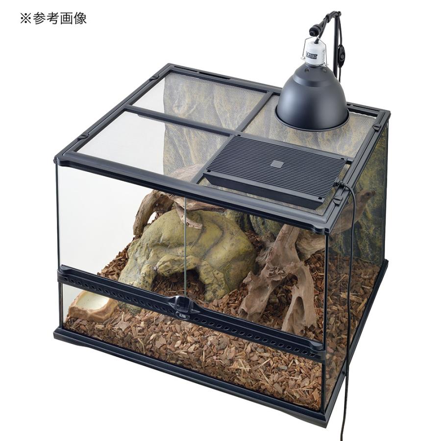 公式ショップ】 GEX エキゾテラ ヒーティングトップM 上部ヒーター 保温関連用品 GEX EXOTERRA ヒーティングトップ S 爬虫類・両生類飼育 ケージ上部設置型ヒーター 置くだけ簡単設置 W15.5×D10×H2.8cm