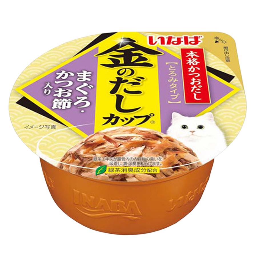 金のだし いなば 金のだし カップ まぐろ・かつお節入り 70g×6個