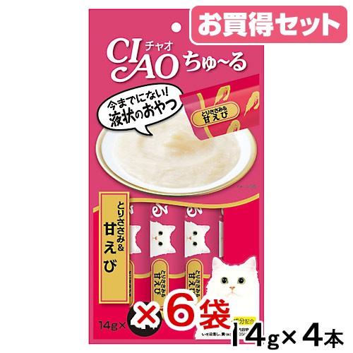 INABA ちゅ〜る いなば CIAO チャオ ちゅ〜る とりささみ＆甘えび