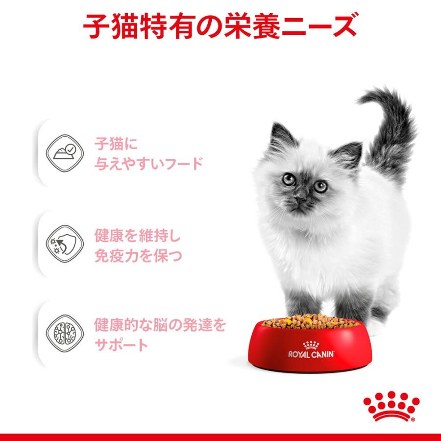 ロイヤルカナン　子猫　キトン　ゼリー　成長後期の子猫用　８５ｇ×２袋　９００３５７９３１１７１４　お一人様５点限り｜chanet｜03