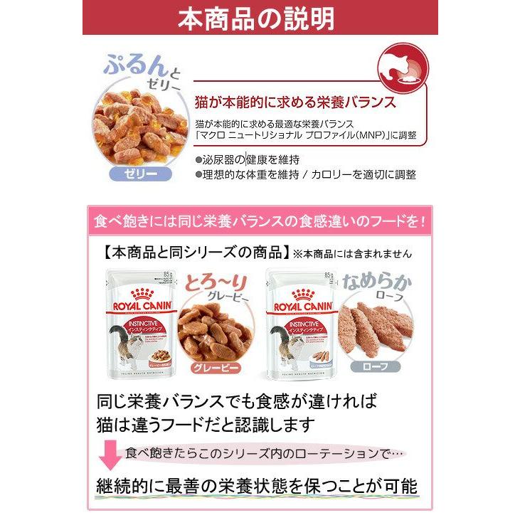ロイヤルカナン（ROYAL CANIN） 猫 インスティンクティブ ゼリー 成猫