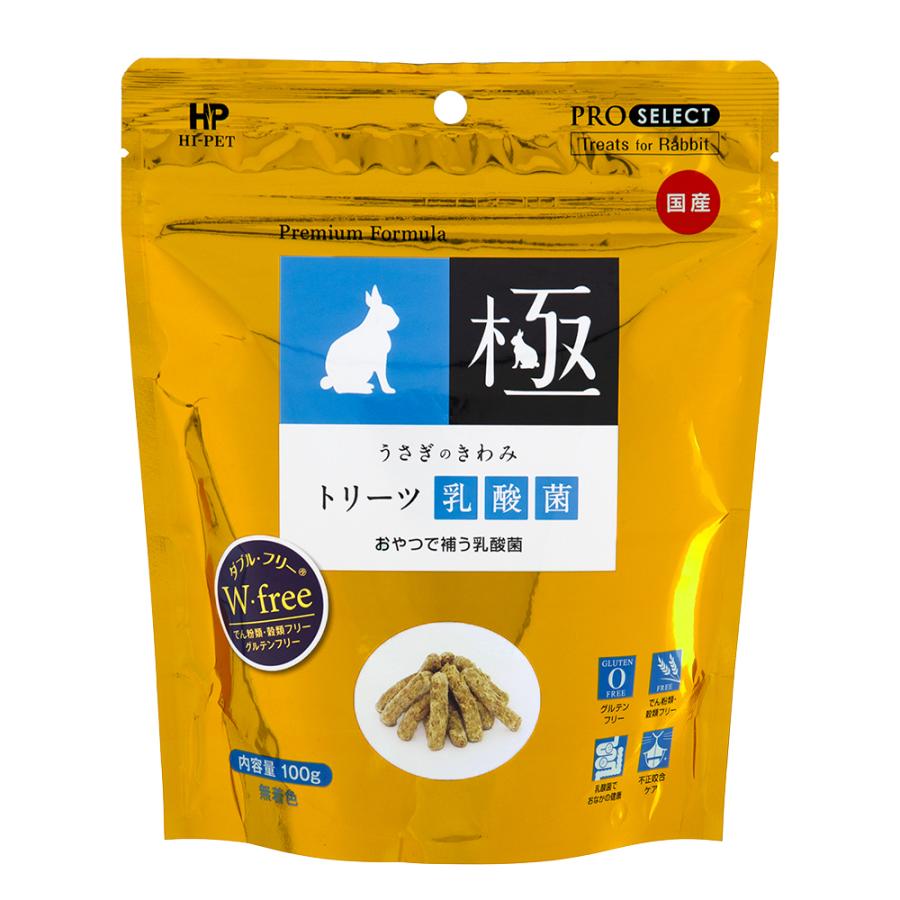 ハイペット うさぎのきわみ トリーツ乳酸菌 100g : チャーム charm