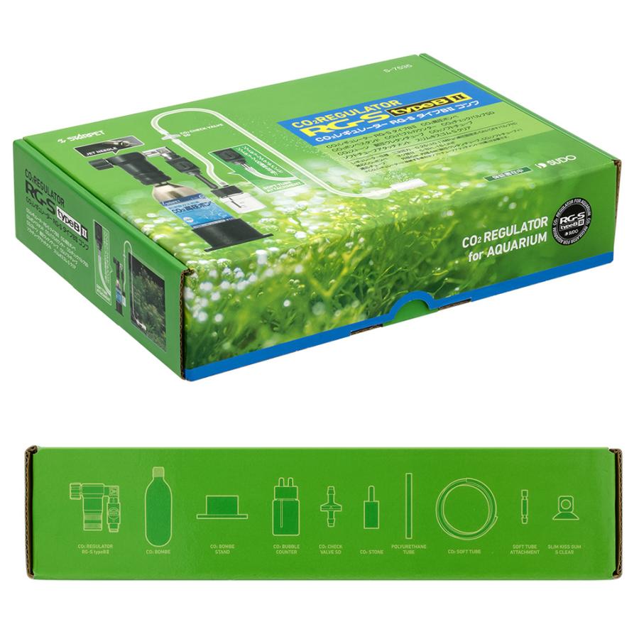 スドー スドー CO2レギュレーター RG−S タイプB2コンプ