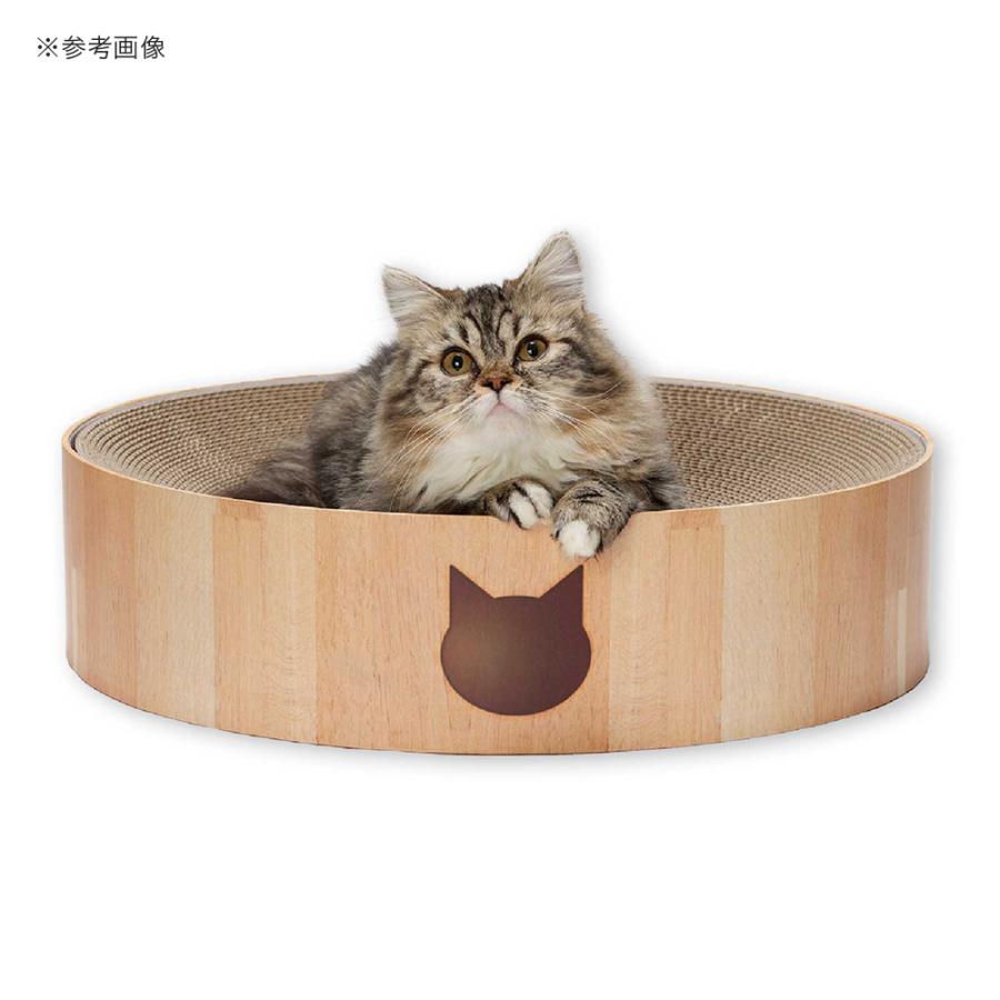 猫用　爪とぎ　猫壱　バリバリボウル　ＸＬ　ライトブラウン | 猫壱 | 04
