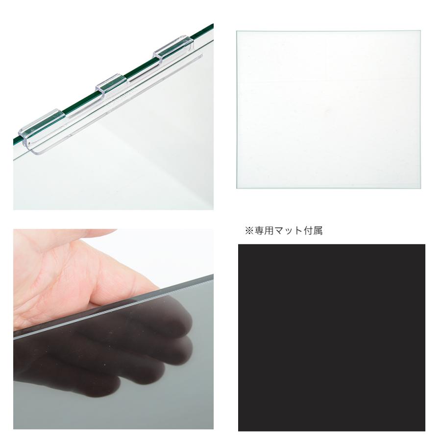 コトブキ工芸 クリスタルキューブ300（30×30×30cm）バック