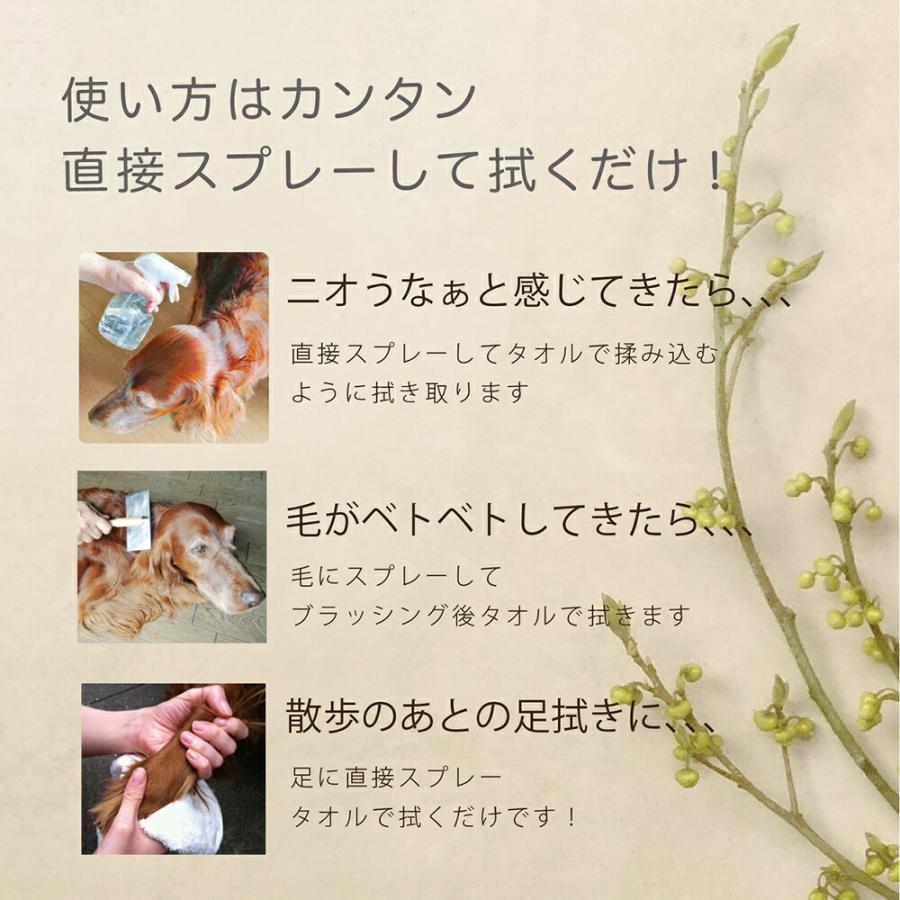 洗わないスプレーシャンプー　詰替　４００ｍｌ　犬猫兼用　ナチュラル重曹 |  | 03