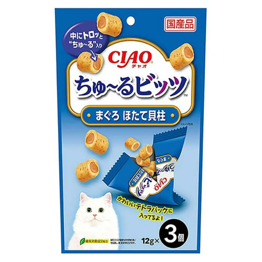 INABA ちゅ〜る いなば CIAO ちゅ〜るビッツ まぐろ ほたて貝柱