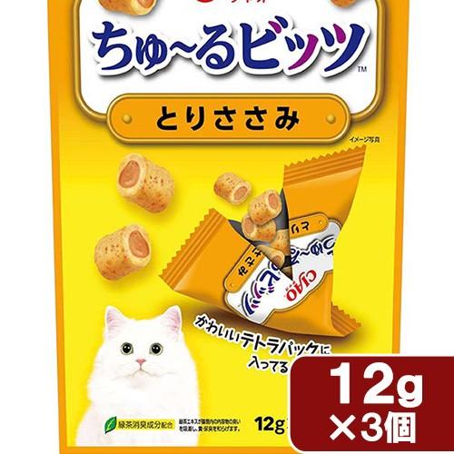 INABA ちゅ〜る いなば CIAO ちゅ〜るビッツ とりささみ 12g×3