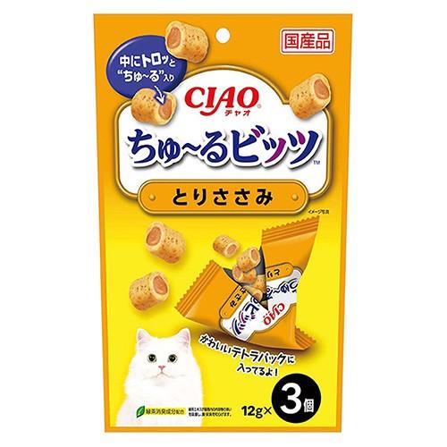 INABA ちゅ〜る いなば CIAO ちゅ〜るビッツ とりささみ 12g×3