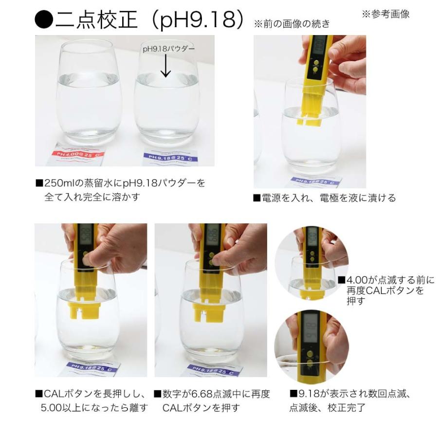 高精度デジタルｐＨ計　自動校正機能付き　校正剤付き　日本語説明書付き｜chanet｜05