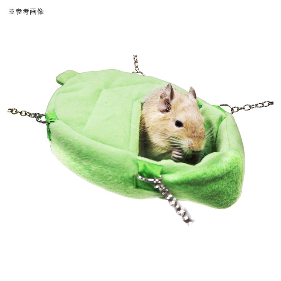 レインボー 葉っぱのおうち ハンモック ハウス デグー モモンガ