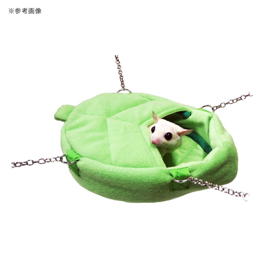 レインボー 葉っぱのおうち ハンモック ハウス デグー モモンガ