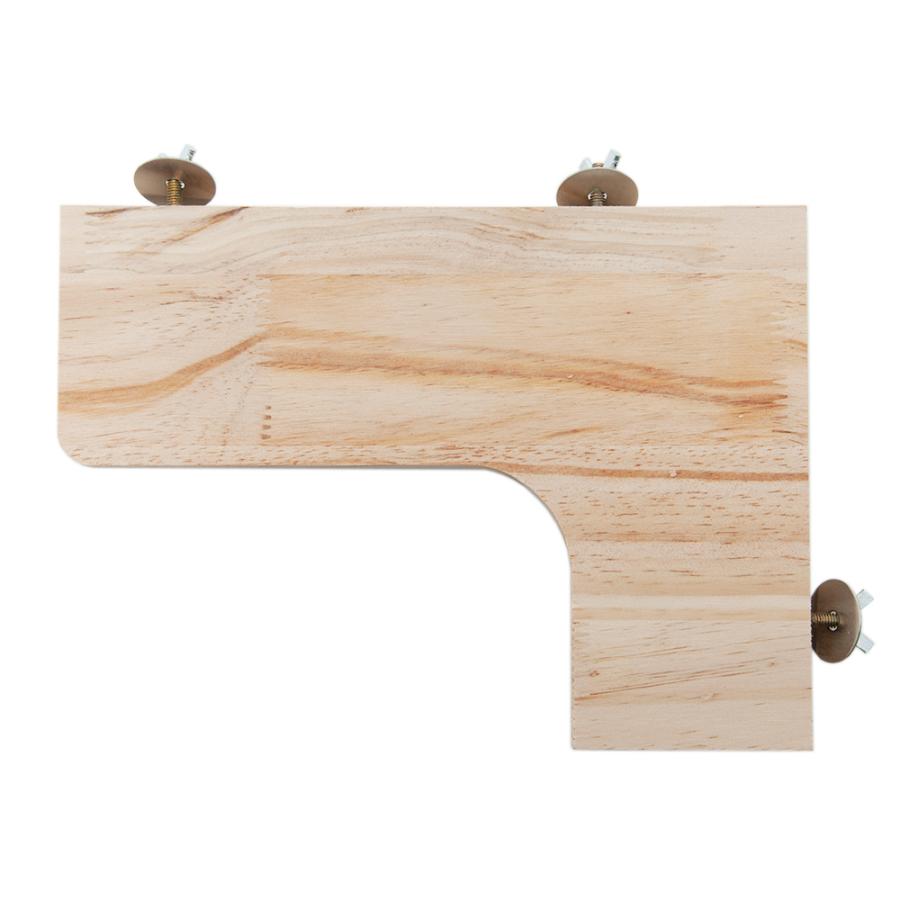 ｆｕｕ　木製Ｌ字ステージ　小　チンチラ　デグー　リス