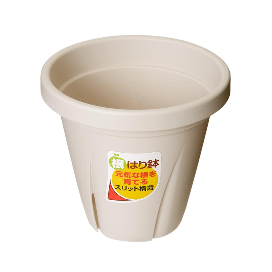 大和 根はり鉢 スリット鉢 4号（11.5cm）0.4ℓ ホワイト 116個入り 4号
