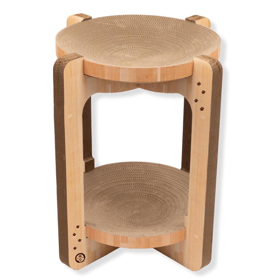 猫用　爪とぎ　猫壱　バリバリボウル　タワー　ＸＬ　キャットタワー の商品画像