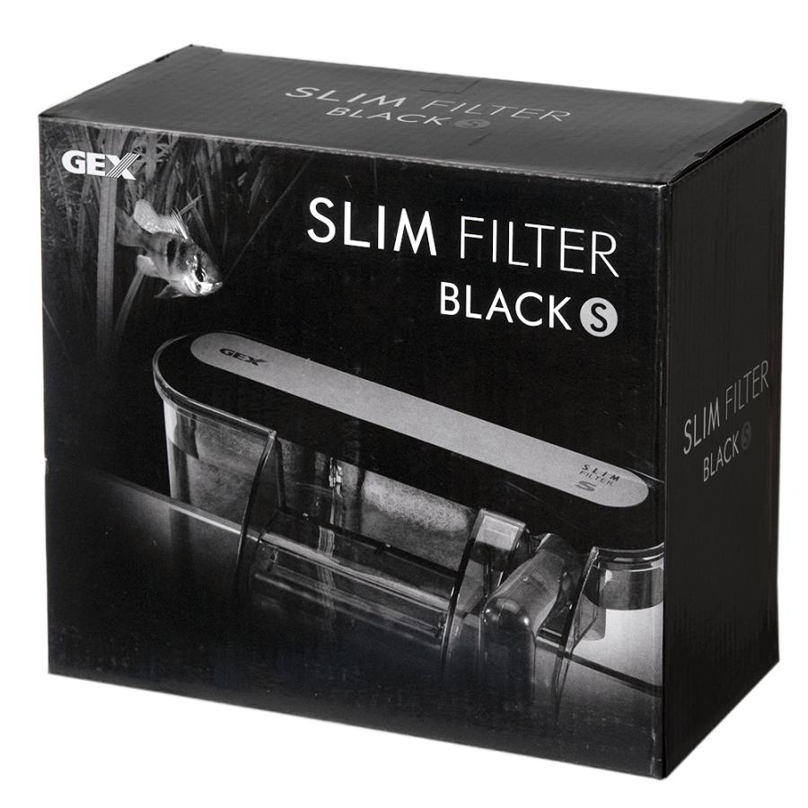激安単価で ｇｅｘ スリムフィルター ｓ ブラック 淡水 海水両用 水槽用外掛式フィルター