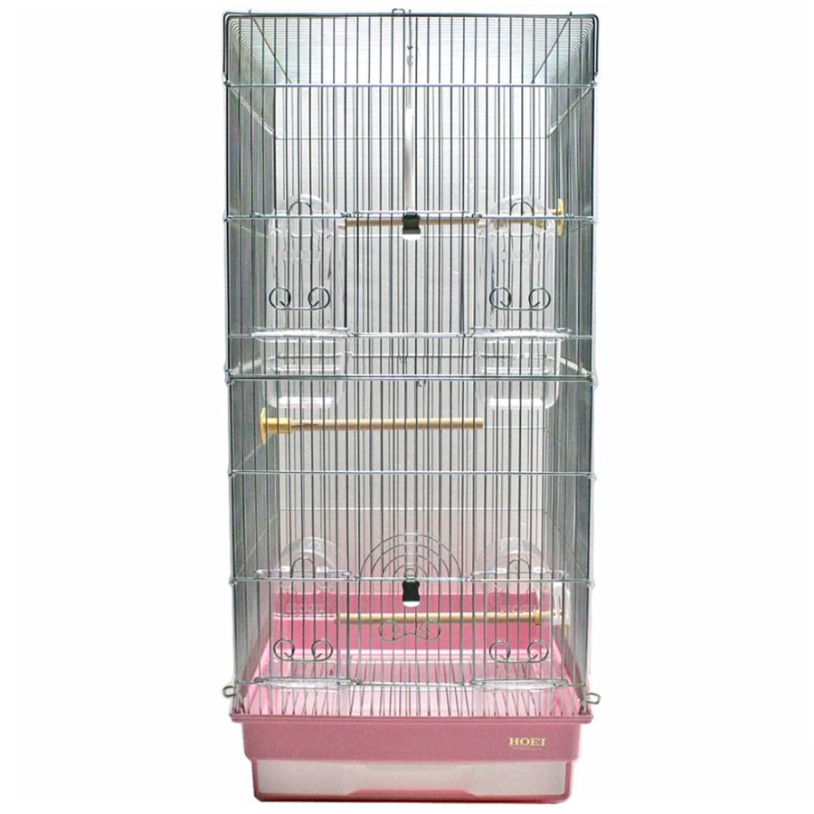 赤と白の鳥かご 中型