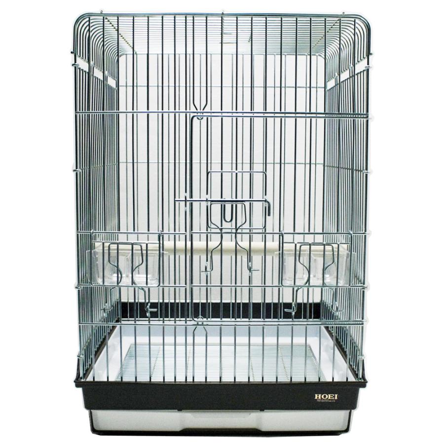 HOEI 鳥かご 465オウム ブラウン （46．5×46．5×66cm