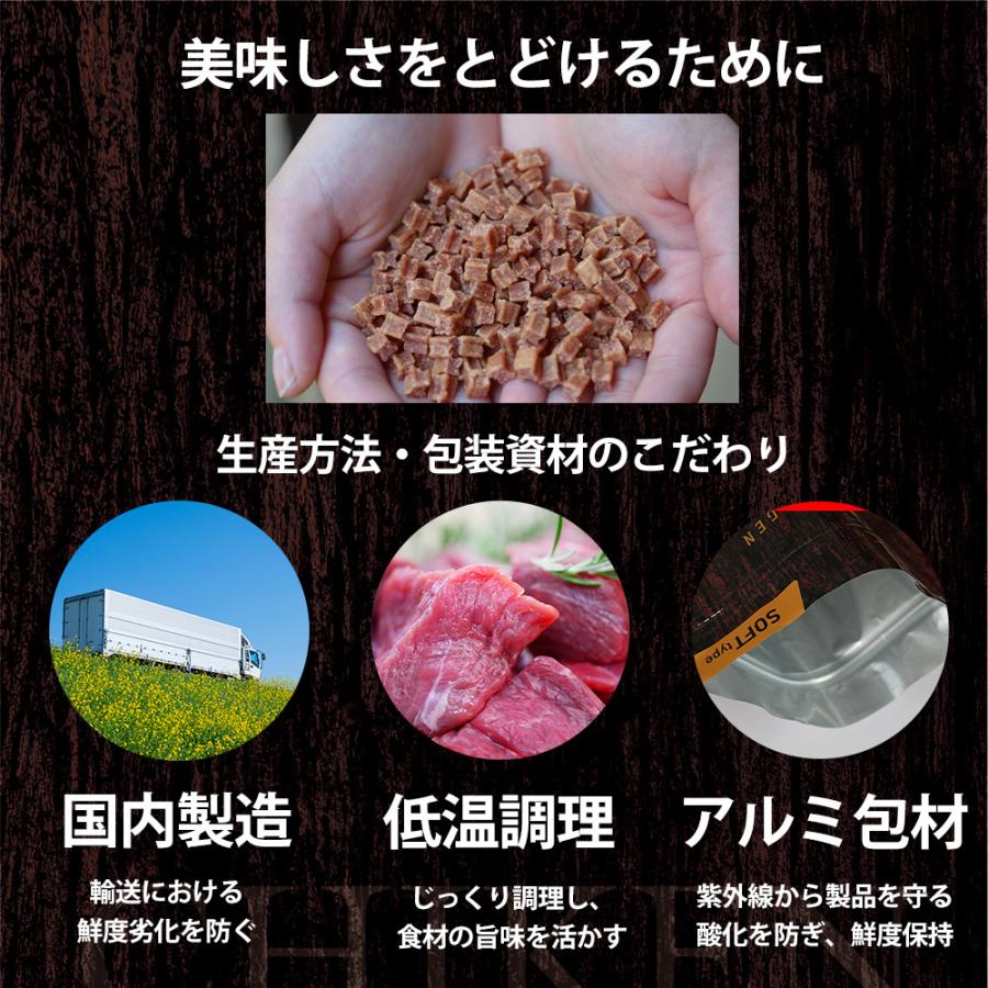 ドッグヴォイス　シニア　６５　ローストチキン＆サーモン＆鹿肉　４００ｇ　セミモイスト　半生　小粒　食べむら | VOICE（ペット用品） | 05