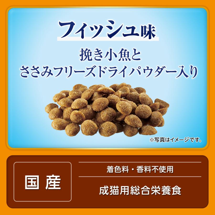 キャットフード　オールウェル　１５歳以上の腎臓の健康維持用　フィッシュ味　挽き小魚とささみフリーズドライパウダー入り　２．４ｋｇ | AllWell | 02