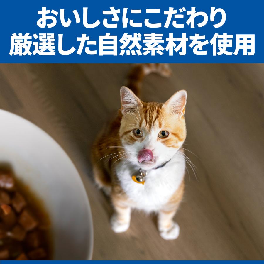 ヒルズ　サイエンスダイエット　キャットフード　腸の健康サポート　プラス　１歳以上　チキン　２．５ｋｇ×２袋｜chanet｜04