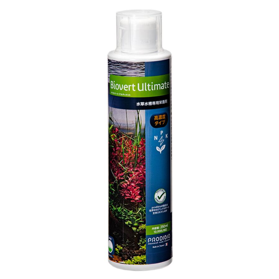 高額売筋 ｐｒｏｄｉｂｉｏ 水草栄養剤 バイオバートアルティメット 高濃度タイプ ２５０ｍｌ １０ ０００ｌ対応 ｎｐｋ