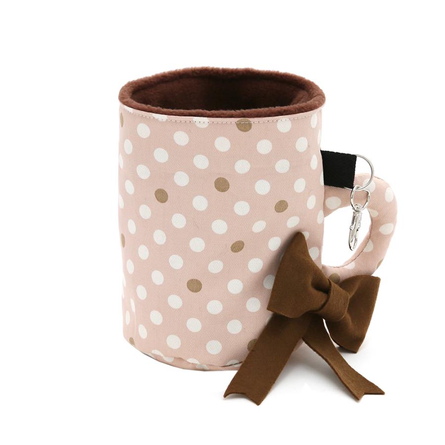 Leaf Corp 小動物のリボン付きカップの寝袋 ハンドメイド バレンタイン