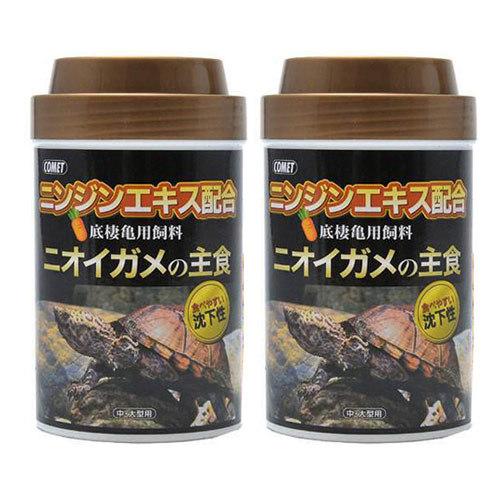 コメット　ニオイガメの主食　中・大型用　１４０ｇ×２個　爬虫類　カメ　餌　エサ　水棲ガメ用｜chanet