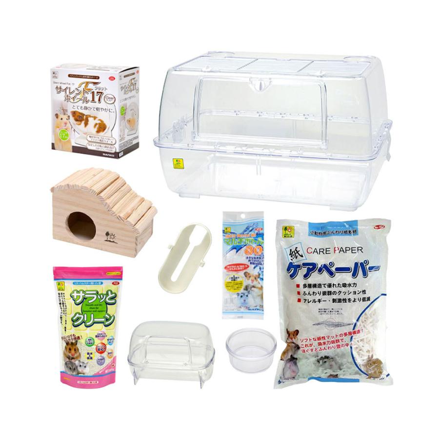 激安通販販売 三晃商会 ドワーフハムスター飼育セット ルーミィ べーシック 沖縄別途送料6 690円 Aynaelda Com