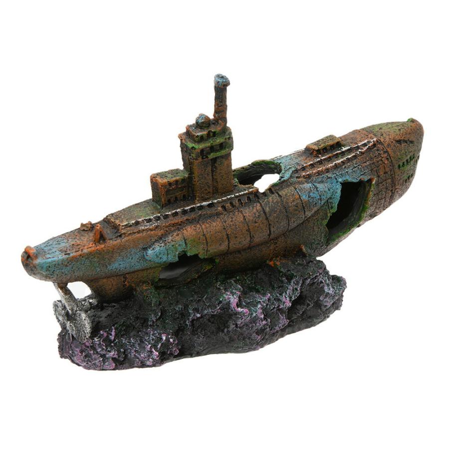 アルファテック XL−CH518 潜水艦 オブジェ アクアリウム