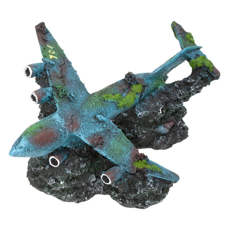 アルファテック　ＸＬ−ＣＨ４１０　大型輸送機　オブジェ　アクアリウム　飛行機　水槽 | 