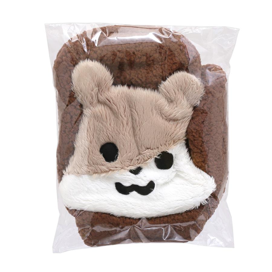 Leaf Corp ハムスター抱っこミトン 右手用 ハンドメイド 寝袋 手袋