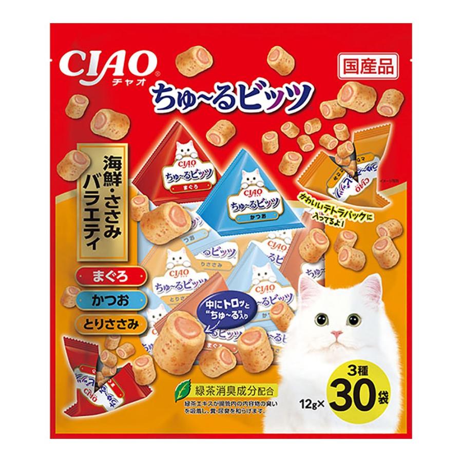 CIAO（いなばペットフード） いなば CIAO ちゅ〜るビッツ 海鮮