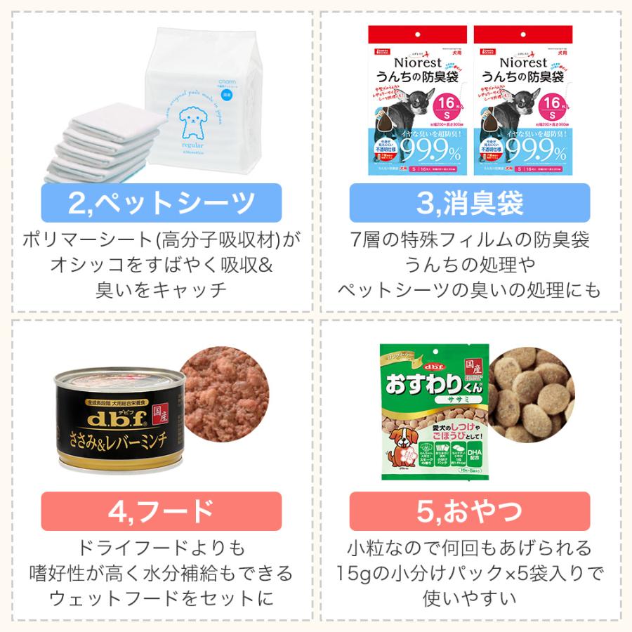 犬用　防災セット　中型犬向け