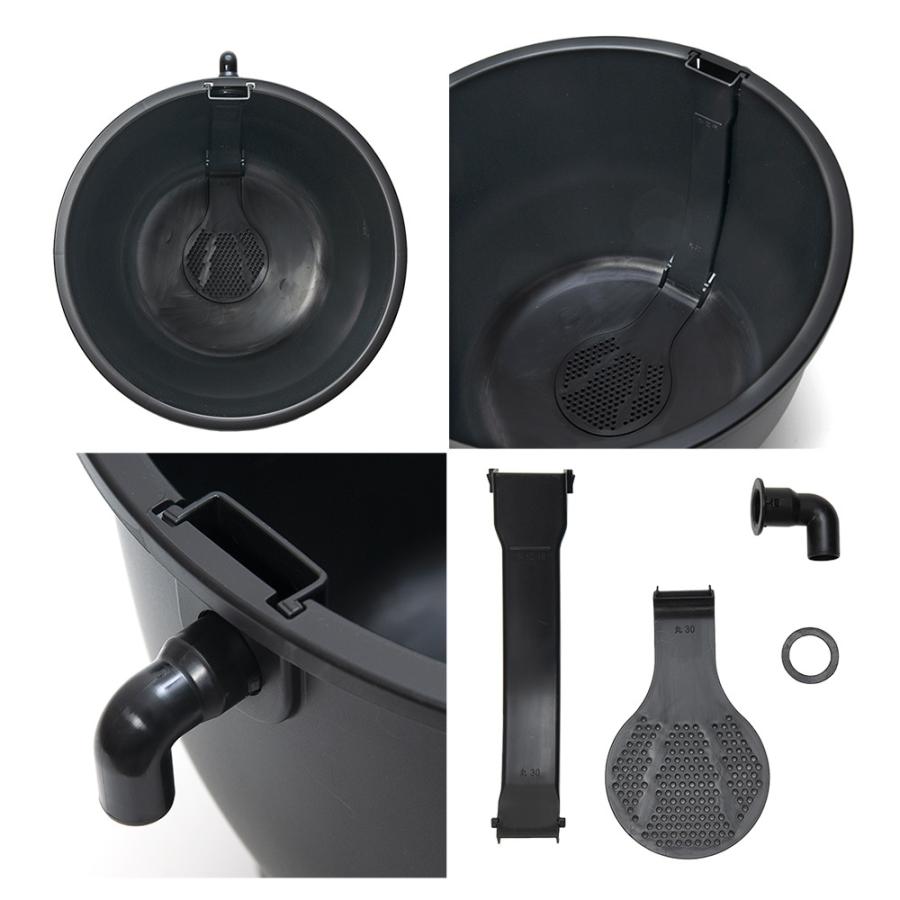 テトラ じょうろでキレイメダカ鉢 丸３０ ３個 黒 水足しだけでお掃除簡単 めだか 水槽 チャーム Charm Paypayモール店 通販 Paypayモール