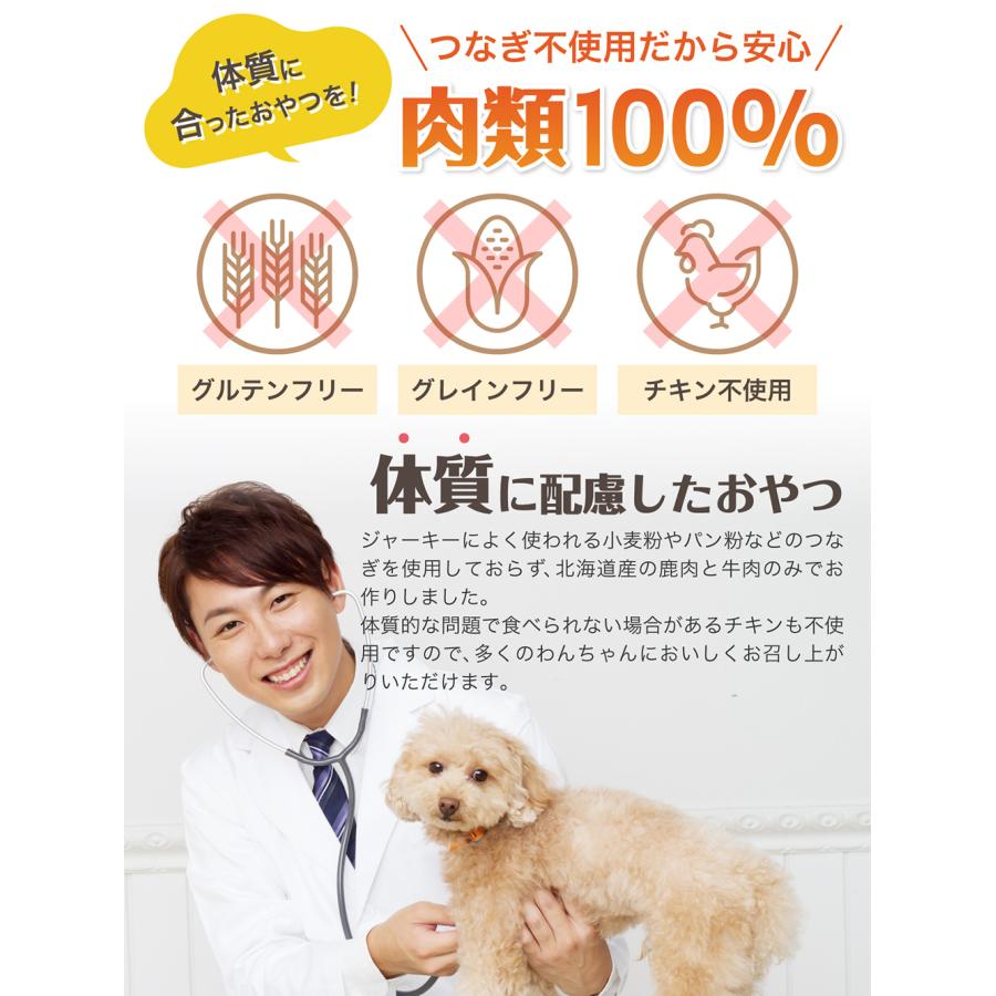 北海道直送　えぞ鹿四角いせんべい　５０ｇ　無添加　犬　おやつ |  | 03